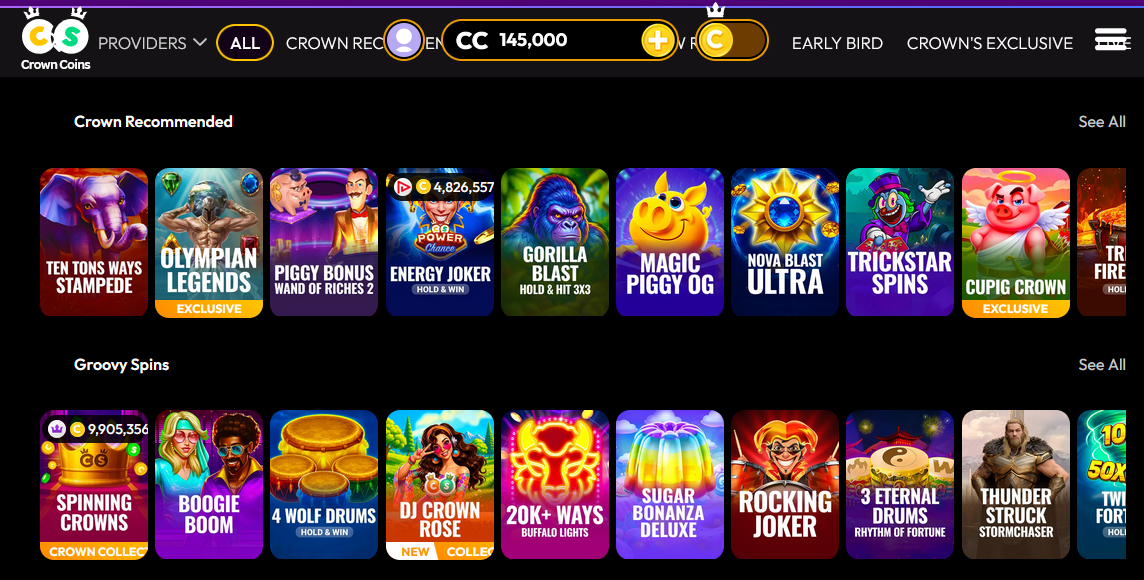 Games at Crown Casino